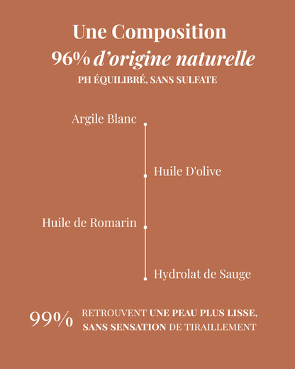 Shampoing solide doux sans sulfate - Fleurs de garrigue