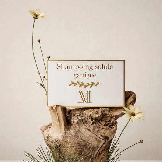 Shampoing solide doux sans sulfate - Fleurs de garrigue