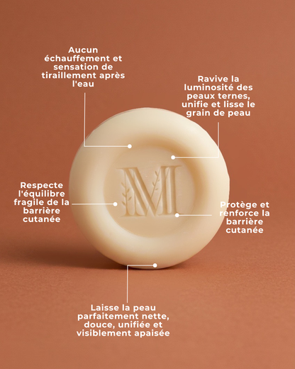 Nettoyant_visage_solide_doux_maison_marie_provence_savon_visage_lait_d_aness-skincare,naturel,savon-visage-doux-sans-tiraillement-peau-sensible-soin-visage-homme-peau-sèche-peau-normal-mixte-bio-naturel-anti point noir-impefections-soint-point-noir-imperuté-visage
