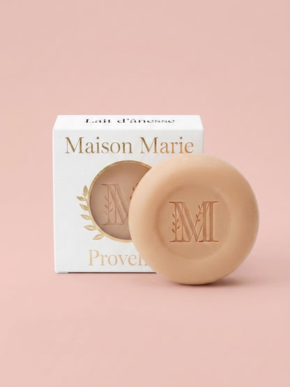 savon visage, nettoyant visage solide, purifiant visage solide, hydratantmaison marie provence nourissant peau sèche seche rose, savon-visage-anti-imperfections, sans titraillement, meilleur marque cosmetiques solide, anti imperfections, point noir, solution acnée, lait d'anesse