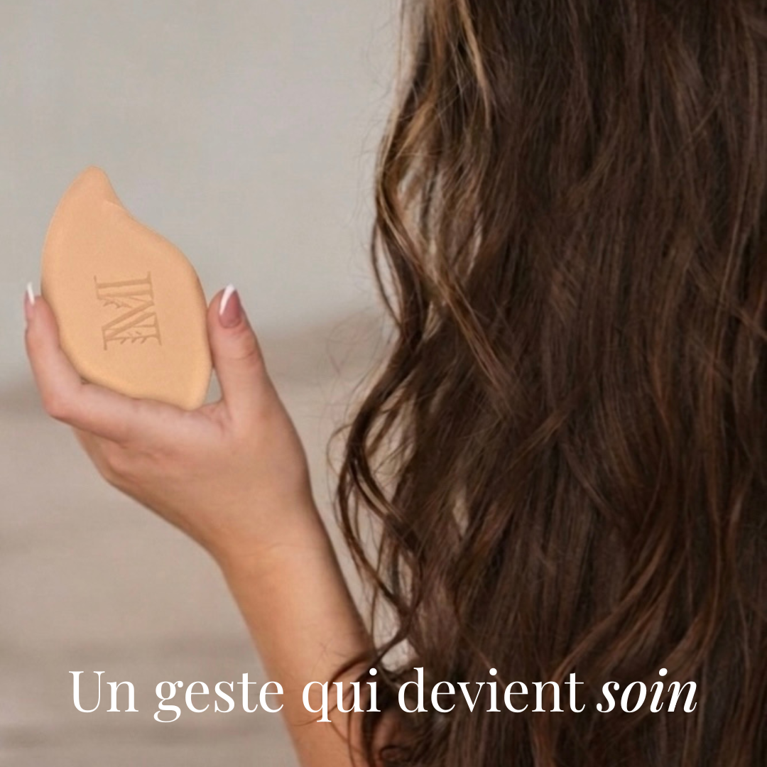 Shampoing solide hydratant sans sulfate Rose -  Cheveux mixtes et anti cheveux secs