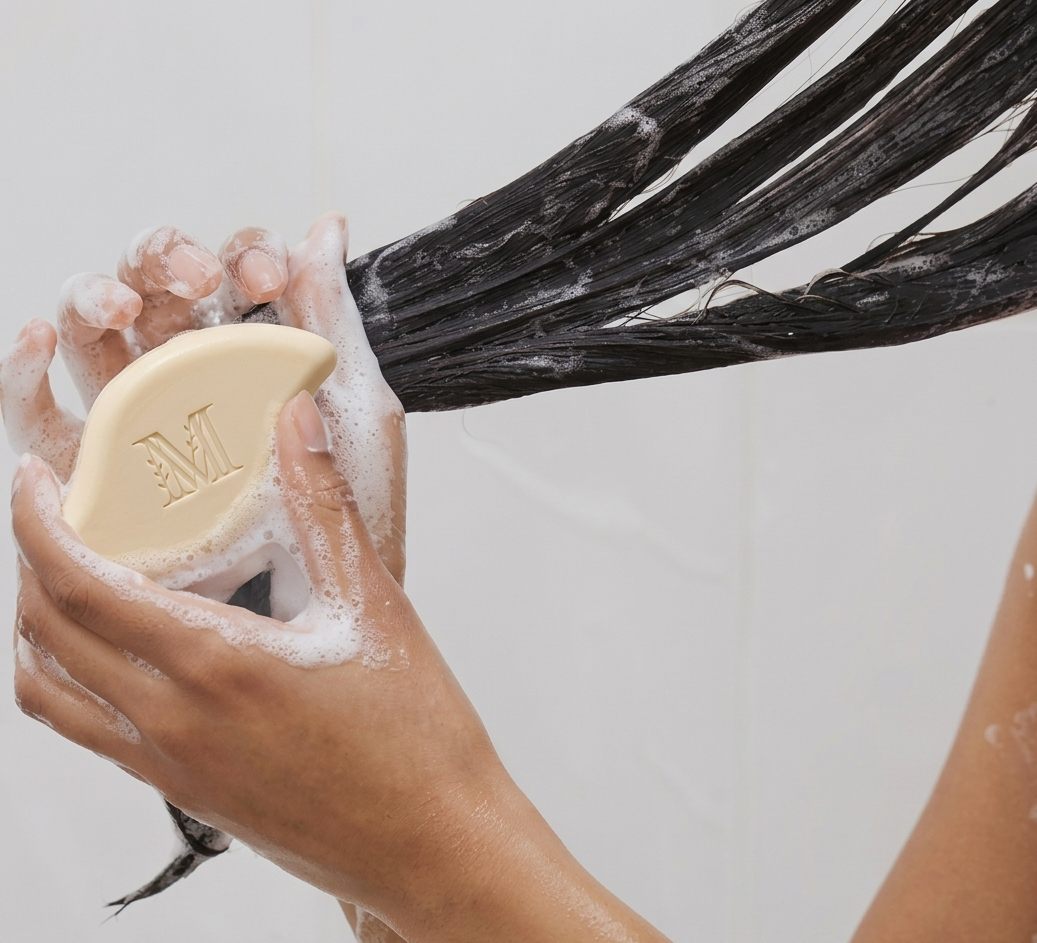 Shampoing solide doux sans sulfate - Fleurs de garrigue