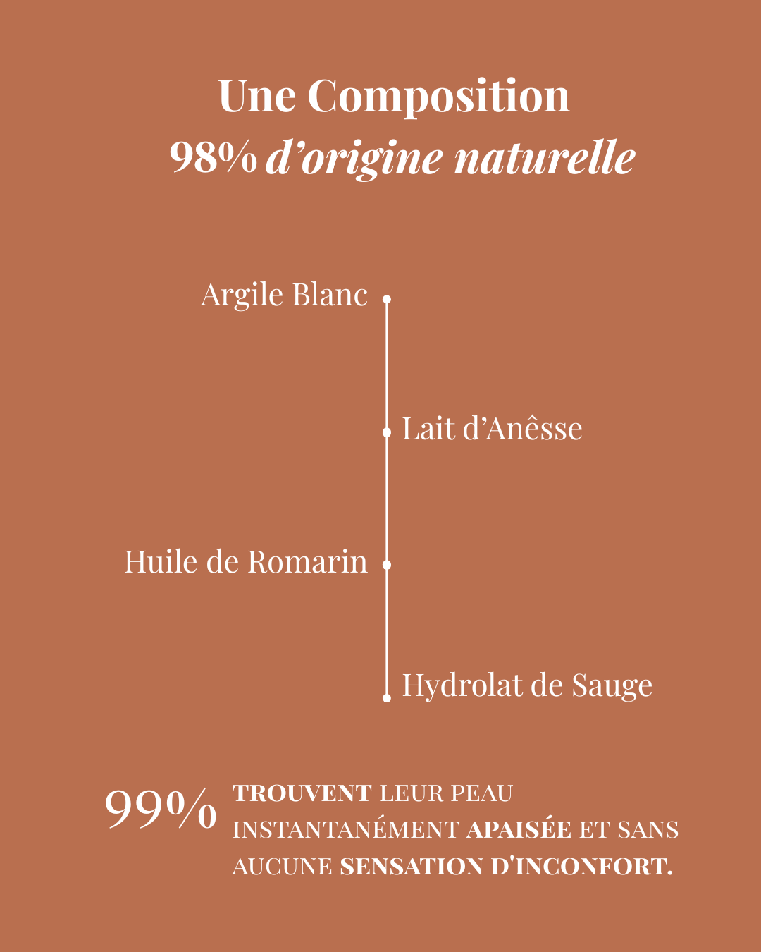 Nettoyant visage solide doux peau sensible - Fleurs de garrigue